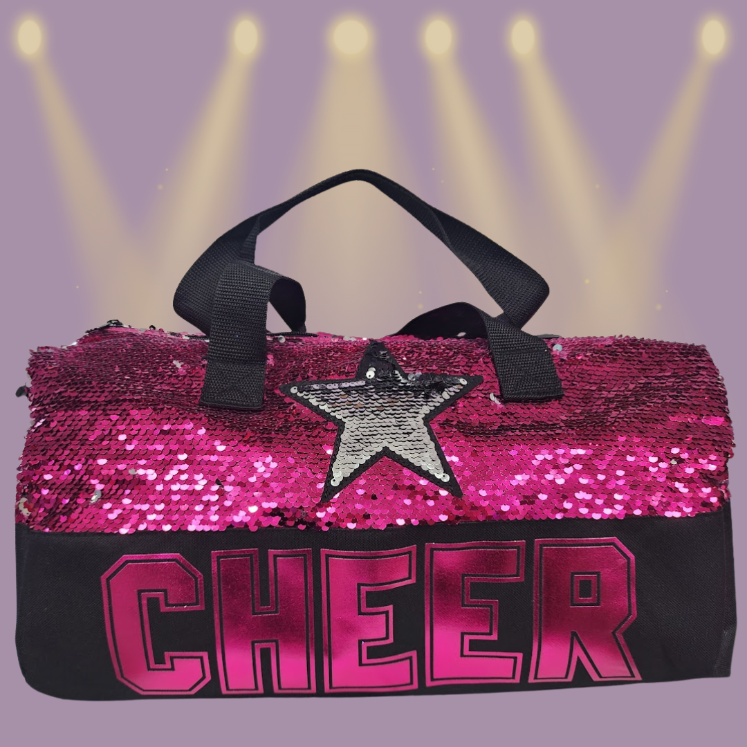 Justice cheer duffle bag sale